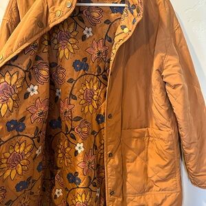 Marine Layer Women's Quilted Jacket - Orange